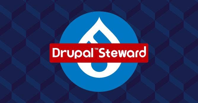 Drupal Steward logo